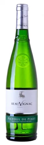Bouteille de AOP Picpoul de Pinet Traditionnelle — BEAUVIGNAC -COSTIERES DE POMEROLS, vin blanc