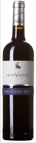 Bouteille de Beauvignac Vin d'une Nuit — BEAUVIGNAC -COSTIERES DE POMEROLS, vin rouge