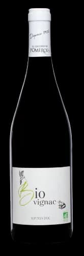 Bouteille de BioVignac Rouge — BEAUVIGNAC -COSTIERES DE POMEROLS, vin rouge