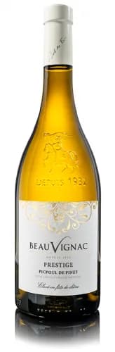 Bouteille de Prestige Picpoul de Pinet — BEAUVIGNAC -COSTIERES DE POMEROLS, vin blanc
