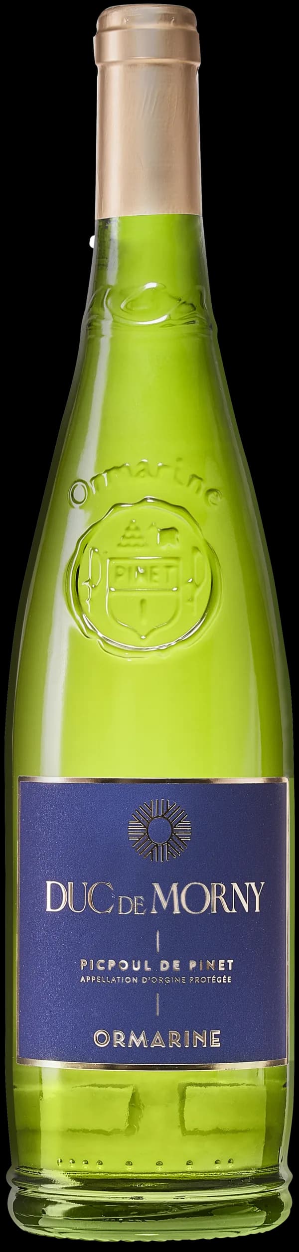 Bouteille de Duc de Morny — CAVE DE L'ORMARINE, vin blanc