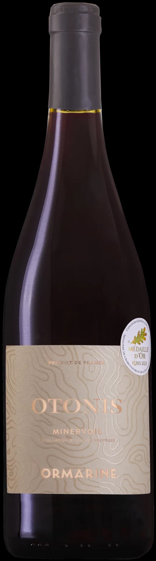 Bouteille de Otonis — CAVE DE L'ORMARINE