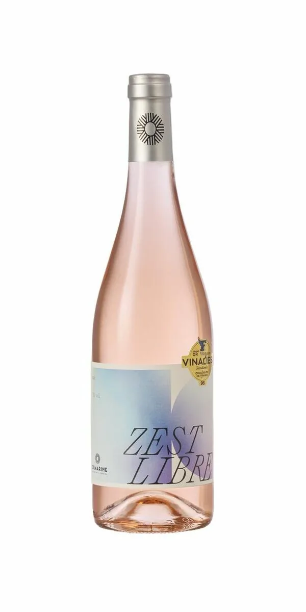 Bouteille de Zeste Libre — CAVE DE L'ORMARINE, vin rosé