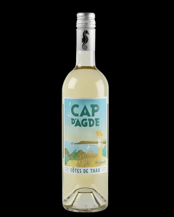 Bouteille de Cap d'Agde Sentiments / Souvenir — CAVES RICHEMER AGDE-MARSEILLAN, vin rosé/blanc