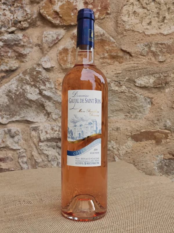 Bouteille de Cinsault — CHATEAU DE PINET-GAUJAL DE SAINT BON, vin rosé