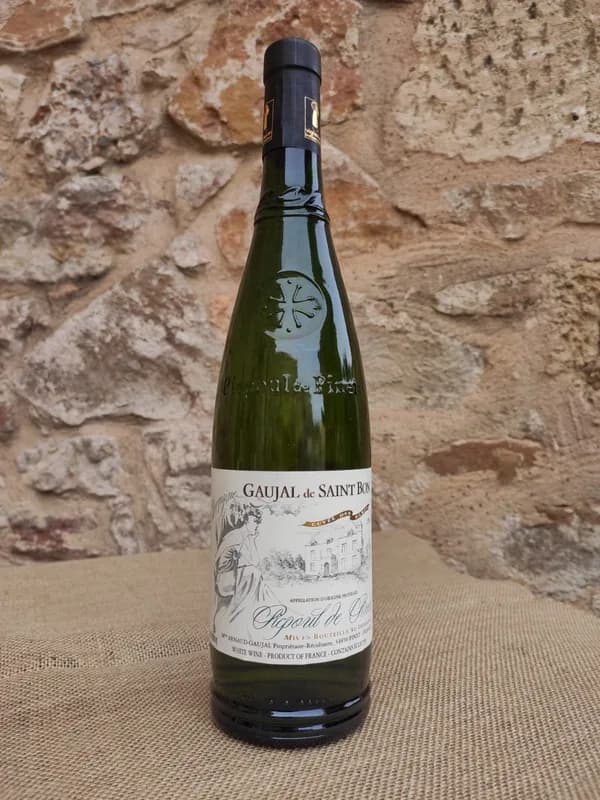 Bouteille de Cuvée des Dames — CHATEAU DE PINET-GAUJAL DE SAINT BON, vin blanc