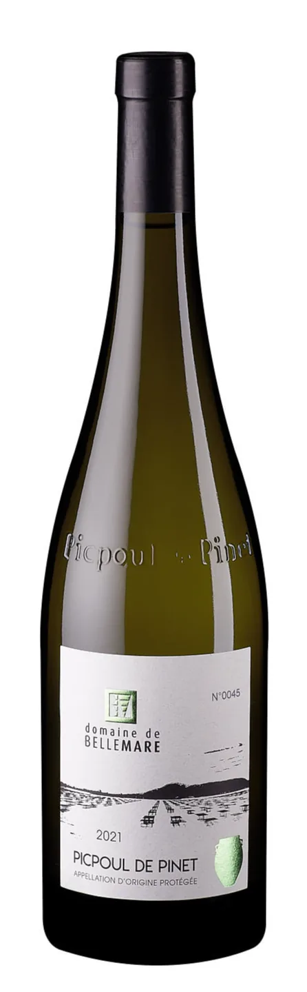 Bouteille de Picpoul de Pinet Patience — DOMAINE DE BELLE MARE, vin blanc