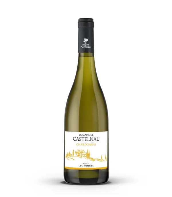Bouteille de Chardonnay Les Ronces — DOMAINE DE CASTELNAU, vin blanc
