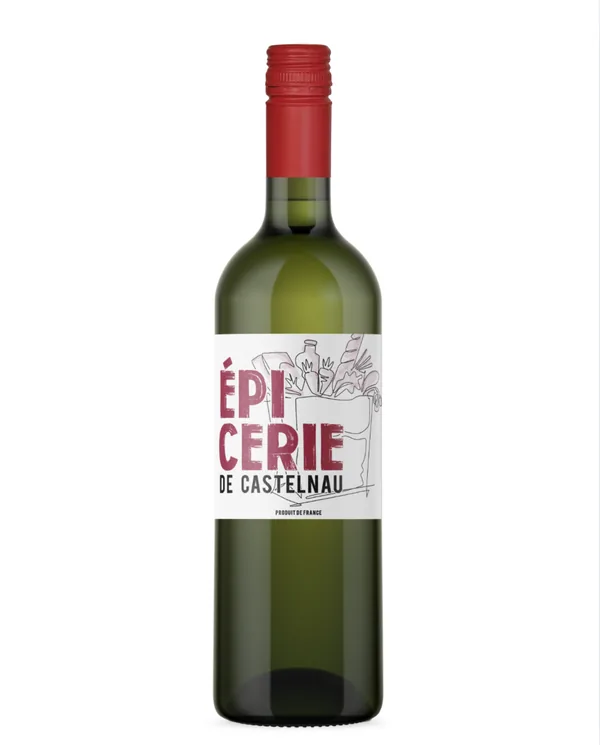 Bouteille de Épicerie de Castelnau Blanc — DOMAINE DE CASTELNAU, vin blanc