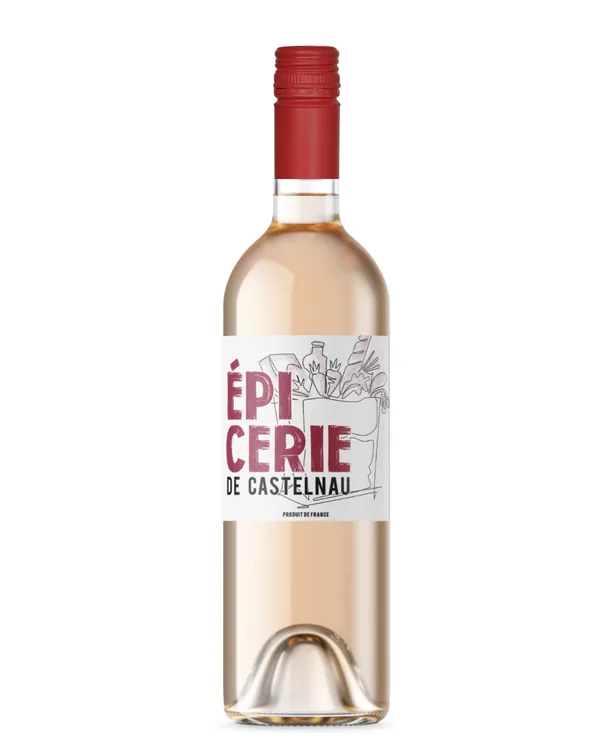 Bouteille de Épicerie de Castelnau Rosé — DOMAINE DE CASTELNAU, vin rosé