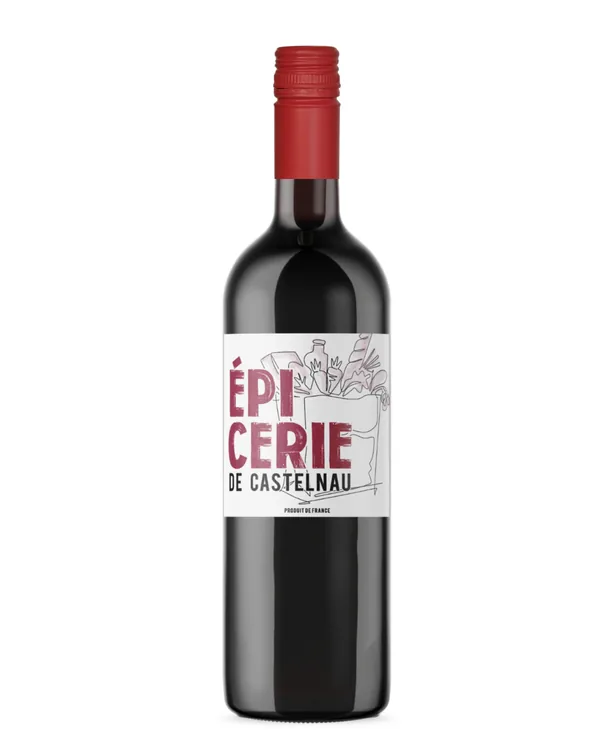 Bouteille de Épicerie de Castelnau Rouge — DOMAINE DE CASTELNAU, vin rouge
