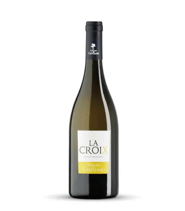 Bouteille de La Croix Blanc — DOMAINE DE CASTELNAU, vin blanc
