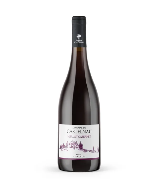 Bouteille de Merlot Cabernet L'Enclos — DOMAINE DE CASTELNAU, vin rouge