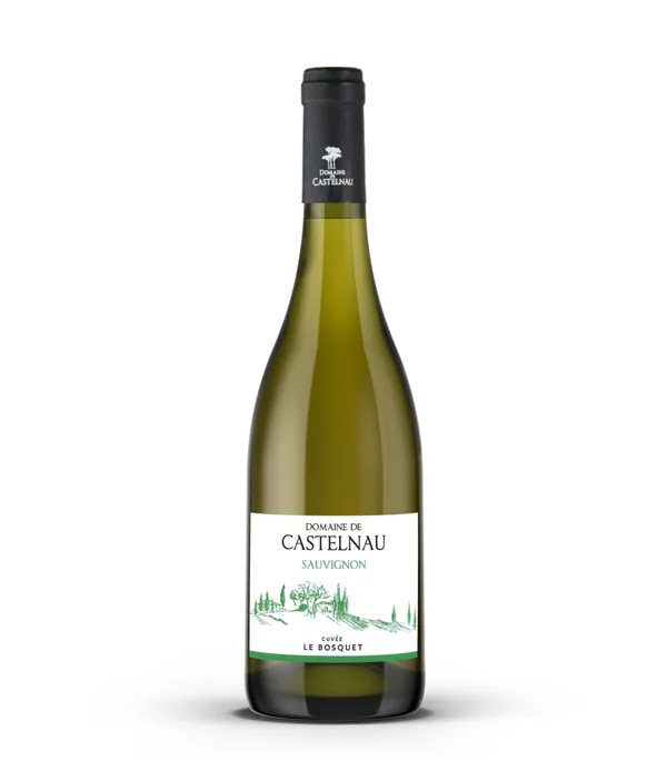 Bouteille de Sauvignon Le Bosquet — DOMAINE DE CASTELNAU, vin blanc
